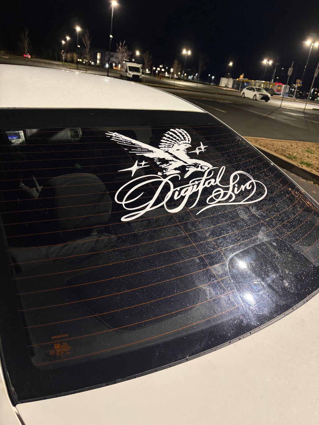 Owl back banner